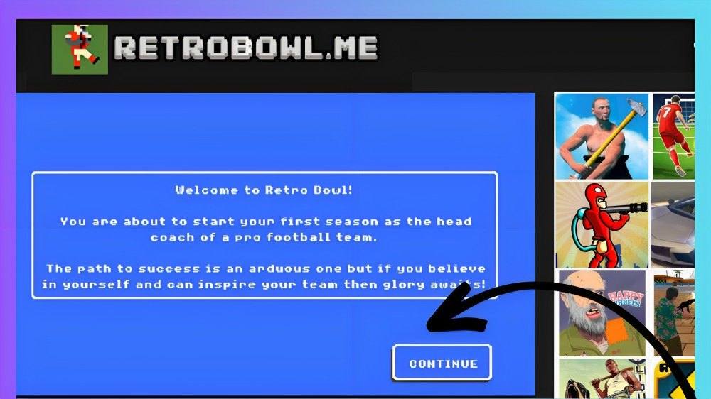 retro bowl unblocked 911