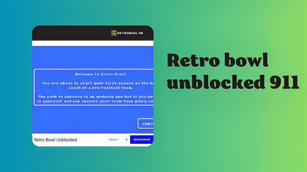 retro bowl unblocked 911